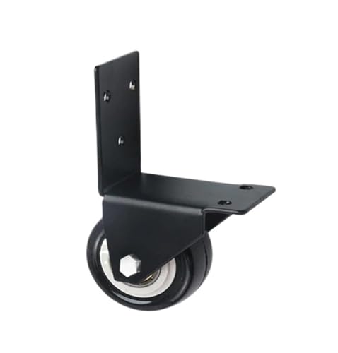 1 stück L-förmige Halterung Caster Rollendes Rad 2'' Möbel Schwenkbar for Trolley Küchenschrank Richtungs-/Universalrolle(Directional Wheel) von EEEBLBXNQ