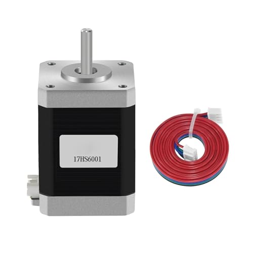1 stück Nema17 Schrittmotor 17HS6001 42BYGH 60mm 70N.cm 1,5A 4-leiter for 3D Drucker Laser Graveur CNC Graviermaschine(With XH-2.54) von EEEBLBXNQ