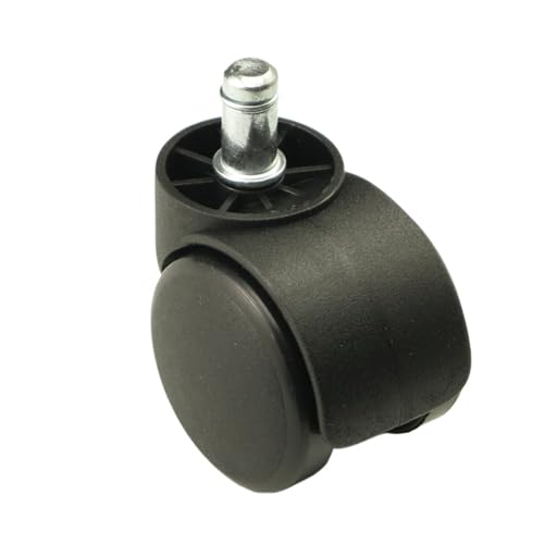 1 stück Schwarz Kunststoff Lenkrollen 50mm Büro Drehstuhl Sofa Räder Rollen Roller Caster Möbel Hardware Teile von EEEBLBXNQ