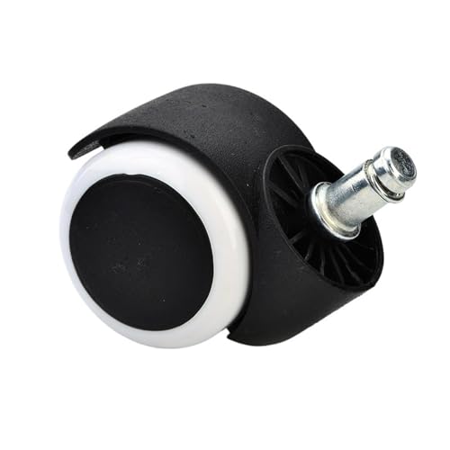1 stück Universal Stumm Rad 2 "Ersatz Bürostuhl Lenkrolle Rollen Räder Möbel Hardware(WHITE) von EEEBLBXNQ
