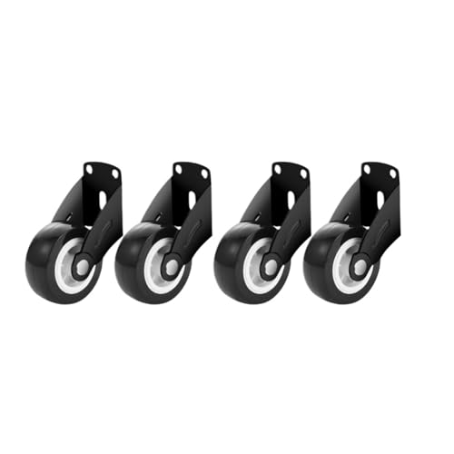 1PC Möbel Caster Seitlich Montiert Mobile Tür Unterstützung Stille Moving Tor Rollen Haushalts Werkzeug for Schrank Tische(D) von EEEBLBXNQ