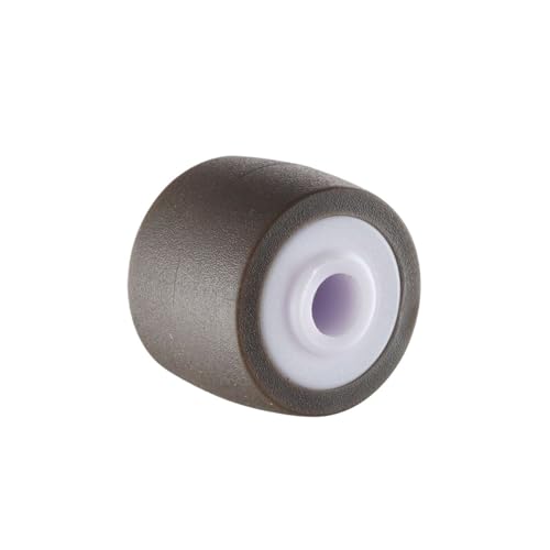 1pc 0.5/0,8 Zoll Universal Gummi Gerade Rad Orange Braun Caster Möbel Hardware Richtungs Rollen(B-0.8inch-wheel) von EEEBLBXNQ