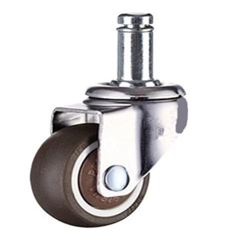 1pc 1/1.25/1.5/2 Zoll Möbel Rollen Räder Gummi Swivel Castor Trolley Caster Mit Bremse(F,2.0 inch) von EEEBLBXNQ