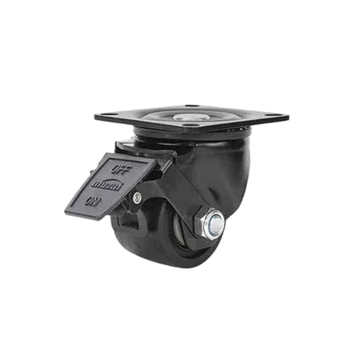 1pc Lenkrollen Kapazität 800kg Möbelräder Leise Trolley Rad Tisch Stuhl Und Sofa Mit Seitenbremse(Brake wheel-B,1.5 Inch) von EEEBLBXNQ
