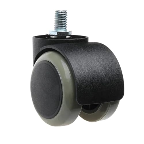 1pc Universal Mute Caster 2 Zoll Ersatz Bürostuhl Swivel Gummirollen Räder for Möbel Hardware von EEEBLBXNQ