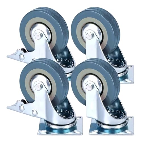 4 STÜCKE 2 Zoll Duty Casters Feststellbare Lager Caster Räder Mit Bremsen Schwenkbar for Möbel Und Werkbank 4 STÜCKE 2 Zoll Duty Casters Feststellbare Lager Caster Räder Mit Bremsen Schwenkbar for Möbel Und Werkbank von EEEBLBXNQ