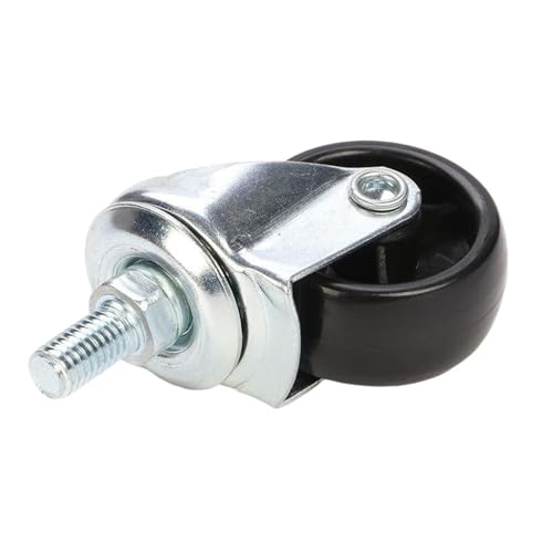 4 Teile/los 1,5 Zoll Caster Schraube Stange M8 /M10/M12 Kleiderbügel Spezielle Galvanik Rad 38mm Universal Möbel(10mmX15mm) von EEEBLBXNQ