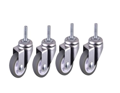 4 Teile/los Rollen 1 Zoll Grau Schraube Caster M6 Stille Rad Diameter25mm 4 Teile/los Rollen 1 Zoll Grau Schraube Caster M6 Stille Rad Diameter25mm von EEEBLBXNQ