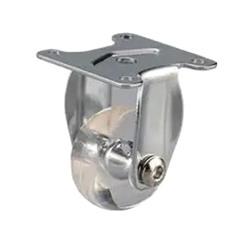 4 stücke 1,5-Zoll Swivel Caster Räder Stille Glatte Roll Mit Bremse for Möbel Mobilität(Fixed) von EEEBLBXNQ