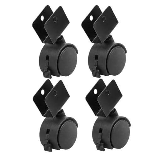 4 stücke 40mm Ersatz Lenkrollen Möbel Bürostuhl Babybett Sofa Bremse Kunststoff Rollen Caster von EEEBLBXNQ