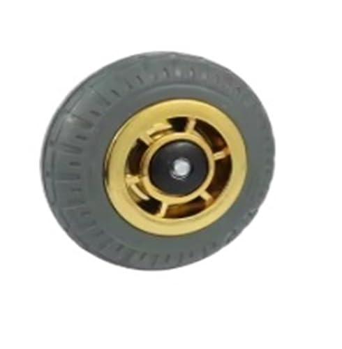 4 stücke Lenkrollen Schubkarrenradträger Ersatz Rotierender Gummi for Trolleys for Frachtwagen Industrielle Beanspruchung 3/4/5 zoll(5 Inch) von EEEBLBXNQ