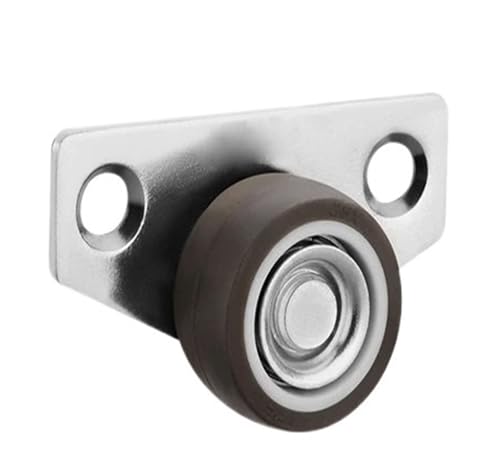 4 stücke Seite Montieren Caster Räder Niedrigen Profil Rollen Set Von Schublade Starre for Holz Möbel(1 inch-A) von EEEBLBXNQ