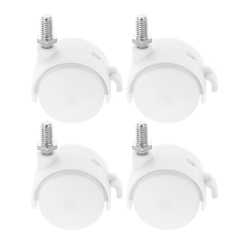 4Pcs 360 Grad Rotierenden Caster Räder Mit Bremse Verriegelung Möbel Rollen Stuhl Ersatz Büro Gaming Kunststoff von EEEBLBXNQ