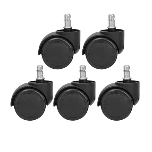 5 Stück 2 Zoll Bürostuhlräder Duty Ersatz Stumm Gummi Rotierende Schreibtisch Lenkrolle Universal Fit Standardgröße 5 Stück 2 Zoll Bürostuhlräder Duty Ersatz Stumm Gummi Rotierende Schreibtisch Lenkrolle Universal Fit Standardgröße von EEEBLBXNQ