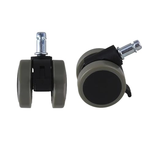 5 Stück Bürostuhl-Lenkrollen,1 cm, Möbelräder, Griffring, Stiel mit Bremse for Schlafsofa, Warenregal, Lagerregal 5 Stück Bürostuhl-Lenkrollen,1 cm, Möbelräder, Griffring, Stiel mit Bremse for Schlafsofa, Warenregal, Lagerregal von EEEBLBXNQ