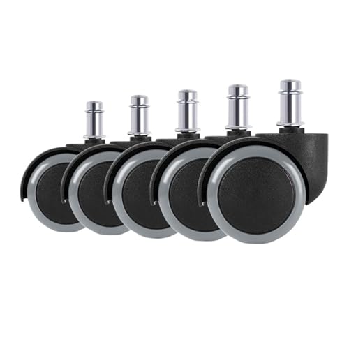 5 stücke Stumm Rad 2 "Büro Stuhl Caster Ersatz Rollen Schwenk 360 Grad Möbel Hardware(Gray) von EEEBLBXNQ
