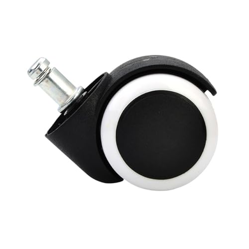 5 stücke Universal Stumm Rad 2 "Ersatz Bürostuhl Lenkrolle Rollen Räder Möbel Hardware(White) von EEEBLBXNQ