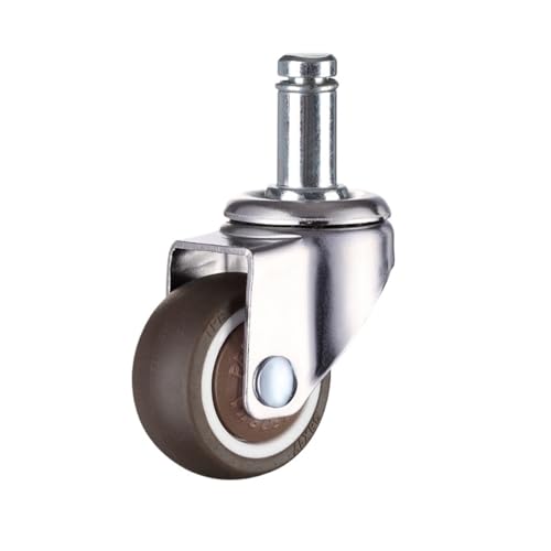 5 teile/los Bürostuhl Caster Räder 1,5/2 Zoll Swivel Weiche Gummi Ersatz Möbel Hardware(Spring type no brake,2 inch) von EEEBLBXNQ