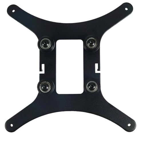 3D-Druckteile for Pru-sa I3 CR-10/10S Y-Achsen-Heißbett-Stützplatte mit 6-teiligem Radschieber-Kit for Pr-usa I3 CR10 3D-Drucker(-3) von EEQANAO