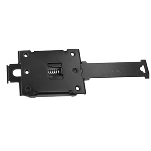 EEQANAO Langlebige und zuverlässige Adapterhalterungsclips for die DIN-C45-Schienenmontage, geeignet for industrielle und elektronische Anwendungen(Zwart) von EEQANAO