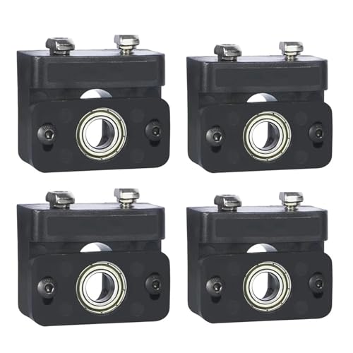 Ein Set for En-der 3 V2 Z-Achse T8 Leitspindel-Obermontage-Befestigungsblock Z-Stangenlagerhalter 3D-Druckerteile for CR10/10S, for En-der 3/3 Pro(4pcs) von EEQANAO