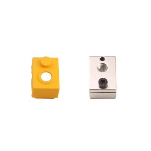 For Arti-llery for Hor-net 3D-Druckerteile. Hotend inklusive Extrusionskopfdüse, Thermistor, Heizstab, Heizblock und Silikonhülle.(Heating Block Kit) von EEQANAO