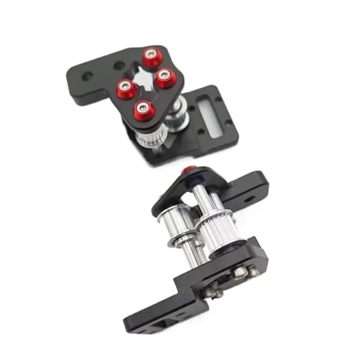 For Blu-Rollen for Vo-ron 2.4 R2 Trident 3D-Drucker Aluminium CNC Leichtgewicht 9mm Riemenspanner Version XY Joint Jointer Upgrade Kit V2.4 von EEQANAO