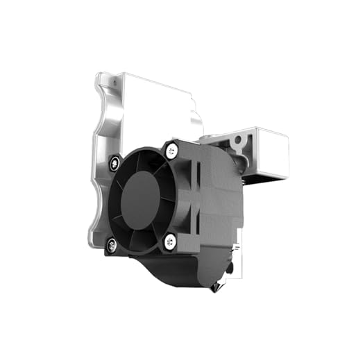 For FLASH-FORGE-Extruderbaugruppe for Cre-ator 3 Hotend-Baugruppe 3D-Druckerteile mit Extrudermotor-Kühlventilatoren(Left extruder) von EEQANAO