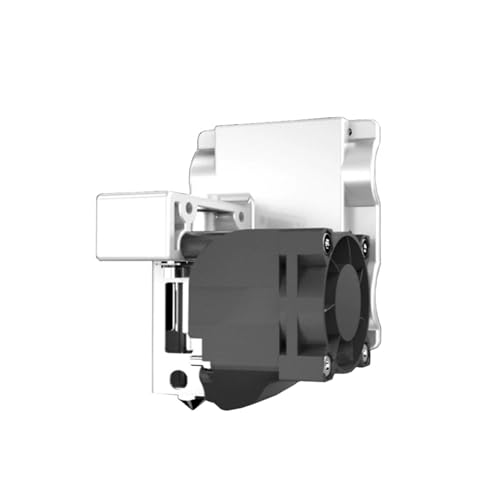 For FLASH-FORGE-Extruderbaugruppe for Cre-ator 3 Hotend-Baugruppe 3D-Druckerteile mit Extrudermotor-Kühlventilatoren(Right extruder) von EEQANAO