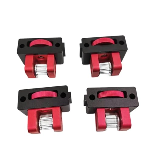 For Fun-ssor for Vo-ron 2.4 3D-Drucker, einstellbarer werkzeugloser Spanner for die Z-Achse, synchronisiertes Riemen-Stretch-Richtgerät-Kit, CNC-gefräst(No idlers) von EEQANAO