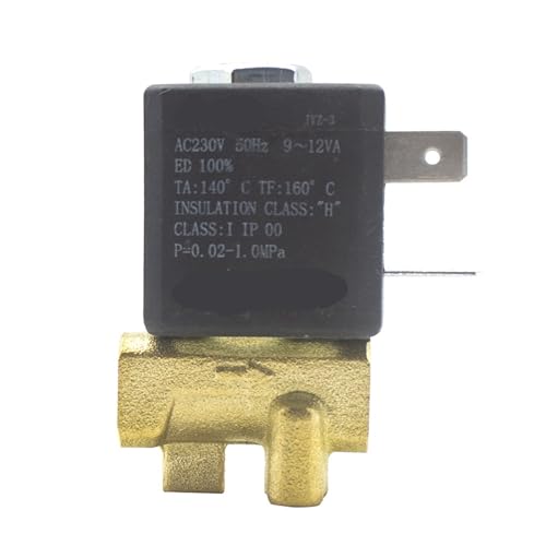 For JYZ-3 Normalerweise geschlossenes 2/2-Wege-3-mm-Direktwirkungs-Innengewinde AC 230 V G1/8 Zoll Messing-Dampf-Luft-Wasser-Magnetventil For JYZ-3 Normalerweise geschlossenes 2/2-Wege-3-mm-Direktwirkungs-Innengewinde AC 230 V G1/8 Zoll Messing-Dampf-Luft-Wasser-Magnetventil von EEQANAO