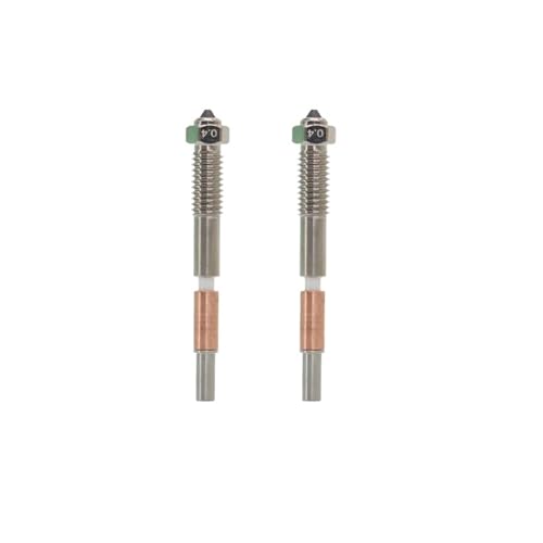 For Plus4 Bimetalldüsen (2 Stück)(0.8mm) von EEQANAO