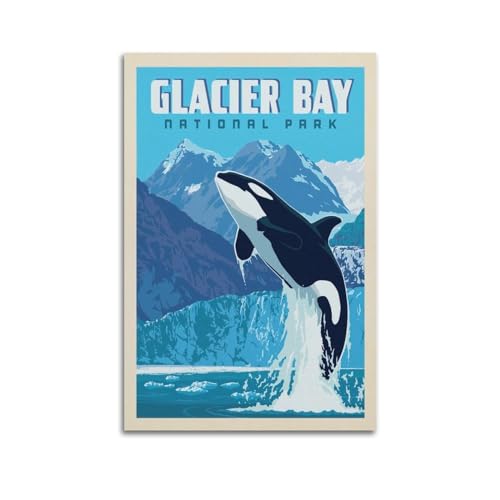 EERS Vintage Tier Poster Springen Orca Poster Dekorative Malerei Leinwand Wandposter und Kunstdruck Modern Familie Schlafzimmer Dekor Poster 30 x 45 cm EERS Vintage Tier Poster Springen Orca Poster Dekorative Malerei Leinwand Wandposter und Kunstdruck Modern Familie Schlafzimmer Dekor Poster 30 x 45 cm von EERS