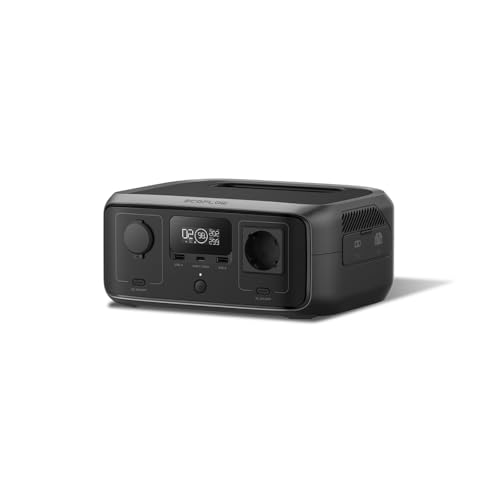 ECOFLOW Tragbare Powerstation RIVER 3, 245 Wh LFP Batterie, bis zu 600 W Leistung, 2× Laufzeit mit GaN, <20 ms USV, 30% kompakterer Solargenerator für den Außenbereich, Camping, Vans ECOFLOW Tragbare Powerstation RIVER 3, 245 Wh LFP Batterie, bis zu 600 W Leistung, 2× Laufzeit mit GaN, <20 ms USV, 30% kompakterer Solargenerator für den Außenbereich, Camping, Vans von EF ECOFLOW