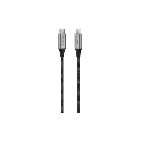 EcoFlow RAPID Pro USB-C-auf-USB-C-Kabel 240 W, Nylon, 240 W Dual-USB-C-Laden, 1,8 m USB-C-Ladekabel kompatibel mit iPhone 16/15, Samsung, MacBook und mehr EcoFlow RAPID Pro USB-C-auf-USB-C-Kabel 240 W, Nylon, 240 W Dual-USB-C-Laden, 1,8 m USB-C-Ladekabel kompatibel mit iPhone 16/15, Samsung, MacBook und mehr von EF ECOFLOW
