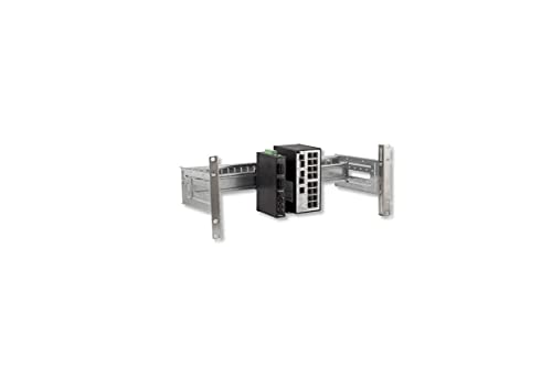 EFB-Elektronik 19" Universal-Hutschienenträger inkl. 4HE Winkelset 227074 von EFB-Elektronik