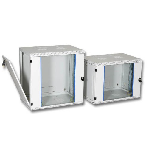 EFB-Elektronik 691612.1 Rack Montiert auf der Mauer Grau Regal – Regale (Rack Montiert auf der Wand, grau, 48,3 cm (19), Stahl, 600 mm, 600 mm) von EFB-Elektronik