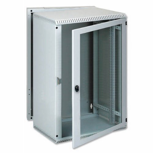 EFB-Elektronik 691615.1 Rack Montiert auf der Mauer Grau Regal – Regale (Rack Montiert auf der Wand, grau, 48,3 cm (19), Stahl, 600 mm, 600 mm) von EFB-Elektronik