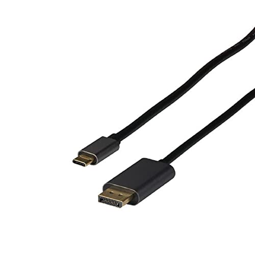 EFB-Elektronik EBUSBC-DP12K.2 Videokabel-Adapter 2 m USB Typ-C DisplayPort Schwarz von EFB-Elektronik