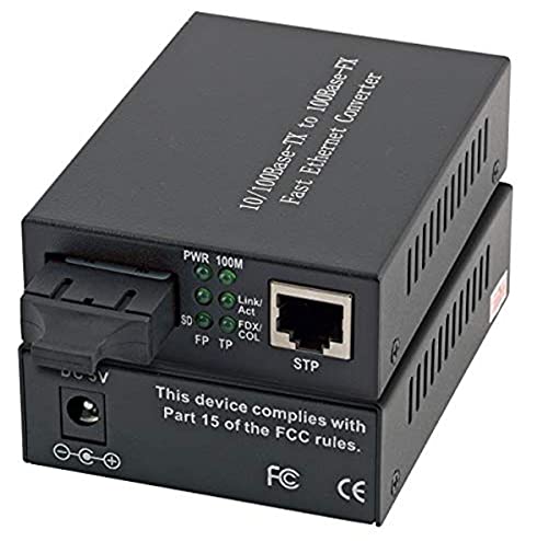 EFB-Elektronik GmbH Media Konverter RJ45-STP/SC 1310nm/10km, Fast Ethernet, SM, EL025V2 von EFB-Elektronik