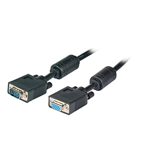 EFB-Elektronik K5327SW. 40 40 m VGA (D-Sub) VGA (D-Sub) schwarz Kabel VGA – Kabel VGA (40 m, VGA (D-Sub), VGA (D-Sub), männlich, weiblich, schwarz) von EFB-Elektronik