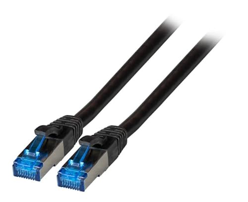 EFB-Elektronik K5525FSW.2 Cable DE RED 2 M CAT6A S/FTP (S-STP) Negro von EFB-Elektronik
