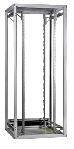 EFB 48,3cm 19Zoll Serverschrank PRO MODULAR 42HE 800X1000 RAL 7035 Grau IP20 ohne Tueren und Seitenwaende von EFB-Elektronik