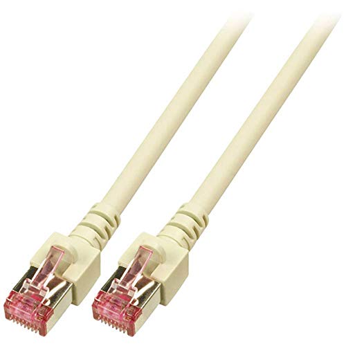 EFB-Elektronik Patchkabel Cat.6 EC6000 1m gr S/FTP 2xRJ45 mit S/FTP Patchkabel Kupfer 4049759000011, 3 Stück von EFB-Elektronik
