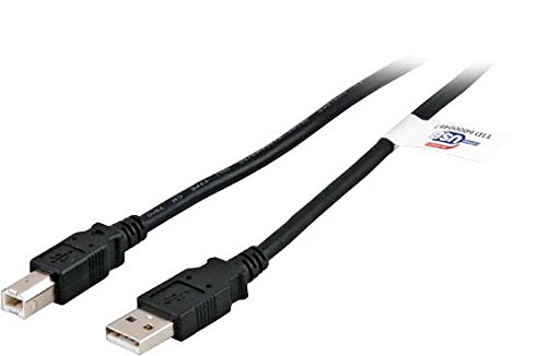 EFB-Elektronik USB2.0 Anschlusskabel A-B, St.-St, 1,8m, Schwarz, Premium von EFB-Elektronik