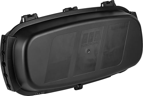 EFB-Elektronik Wasserdichte Outdoor-Kabelbox – IP54 Schutzklasse – Abschließbare Verteilerdose für Steckdosenleisten, Adapter & Zeitschaltuhren – Wetterfeste Box mit Zugentlastung für Garten, Terrasse von EFB-Elektronik