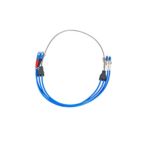 EFB-Elektronik o6507.2 2 m LC SC Blau LWL-Kabel – Glasfaserkabel von (2 m, OS2, LC, SC, blau) von EFB-Elektronik