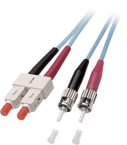 EFB-Elektronik o7353.20 20 m SC ST türkis LWL-Kabel – Glasfaserkabel von (SC, ST, 50 µm, 125 Mikrometer, türkis, männlich/männlich) von EFB-Elektronik