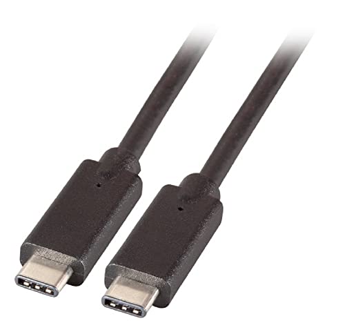 EFB USB3.2 Gen.2x2 20Gbit 5A Anschlusskabel Stecker Typ-C auf Stecker Typ-C, 0,5 Meter von EFB-Elektronik