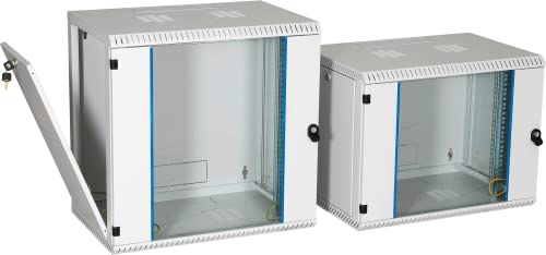 Efb-Elektronik 691715VGR.60 15HE Stahl Wandgehäuse, 15 Höheeinheiten, 600 mm x 730 mm x 600 mm, Hellgrau von EFB-Elektronik